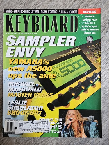 Keyboard magazine june 2000 - keyboard,