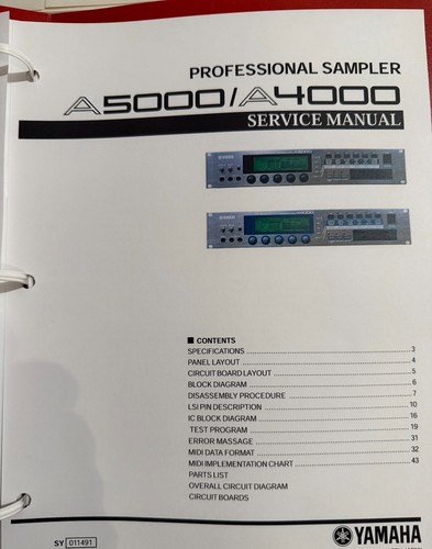 Yamaha professional sampler - professional,